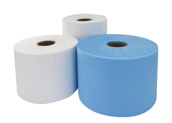 Αγορά Υφαμένο ύφασμα 15GSM-25GSM SS/SSS Spunbond μη για την υγειονομική πρώτη ύλη πετσετών online manufacture