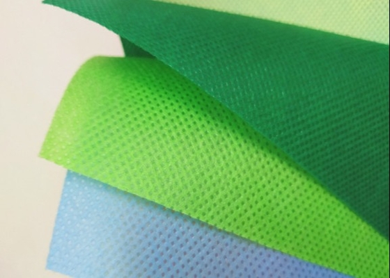 Αγορά Πράσινο και κόκκινο 100% PP Nonwoven Fabric Spunbond για τσάντες αγορών online manufacture