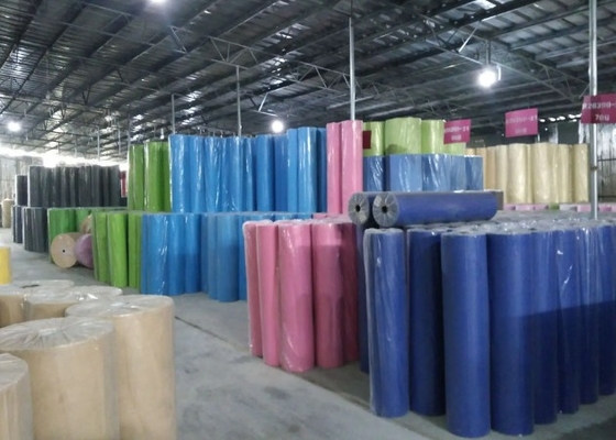 Αγορά 10-200GSM Spunbond μη υφασμένα υφάσματα ιδανικά για εξωτερική συσκευασία σε διάφορα χρώματα online manufacture