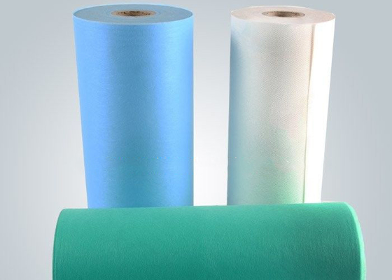 Αγορά Προϊόντα 25gsm υφάσματος PP spunbond μη υφαμένα για τη χειρουργική μάσκα online manufacture