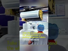 Πάρτε 10s για να καταλάβετε τη διαδικασία συσκευασίας μη υφασμένα