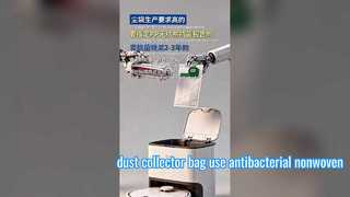 Dust Collector Bag Use Nonwoven Fabric Αντιβακτηριδιακή απόδοση Lssting 2-3 χρόνια