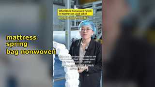 Mattresses Spring Bag Use Nonwoven Fabric Manufacturer
