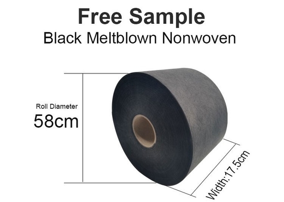 100% χειρουργικό πλάτος σχέδιο υφάσματος 25GSM 175MM Meltblown μασκών PP BFE99 βαμμένο μη υφαμένο
